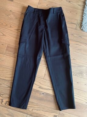 RW&CO Black Cargo Pocket Pants